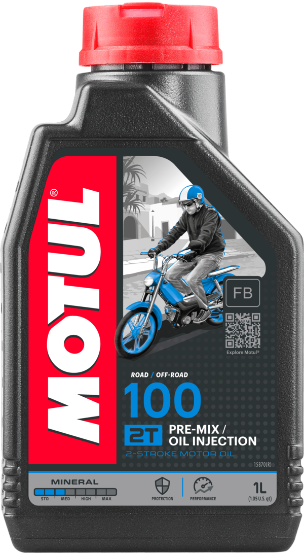 Olio motori 100 2T 1L - Motul