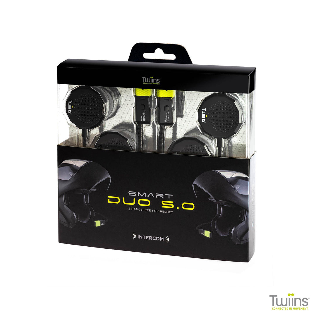 COPPIA DI AURICOLARI BLUETOOTH® KIT TWIINS® – PILOTA E PASSEGGERO