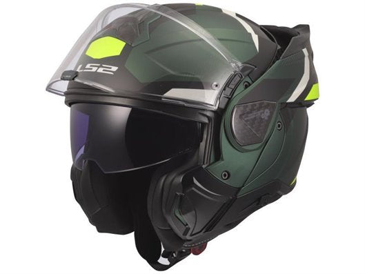 Casco Modulare LS2 Advant II - Triple Olive