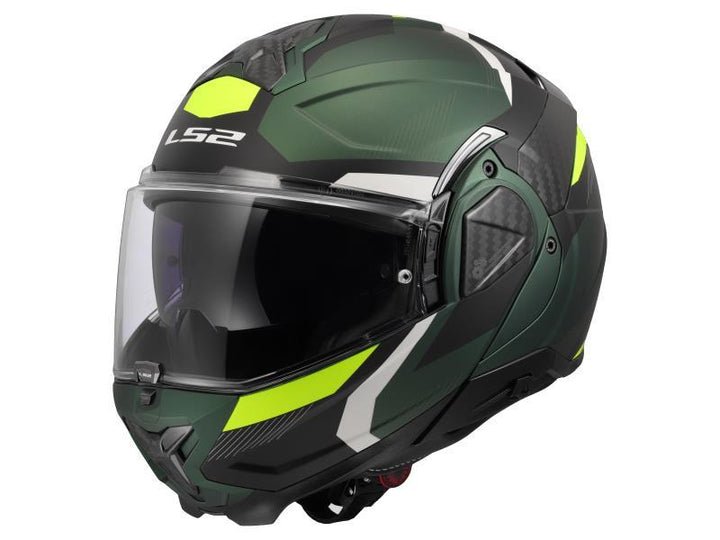 Casco Modulare LS2 Advant II - Triple Olive