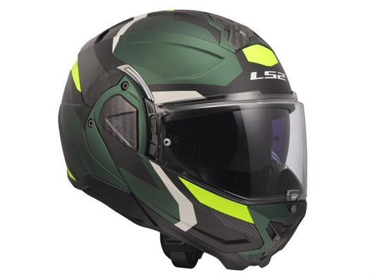 Casco Modulare LS2 Advant II - Triple Olive