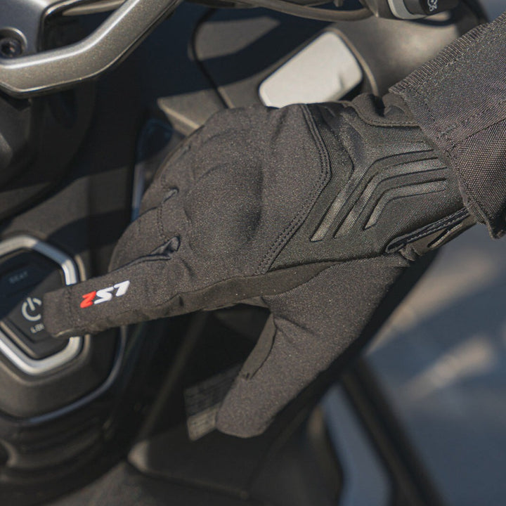 Guanti Moto LS2 Jet II Nero Rosso