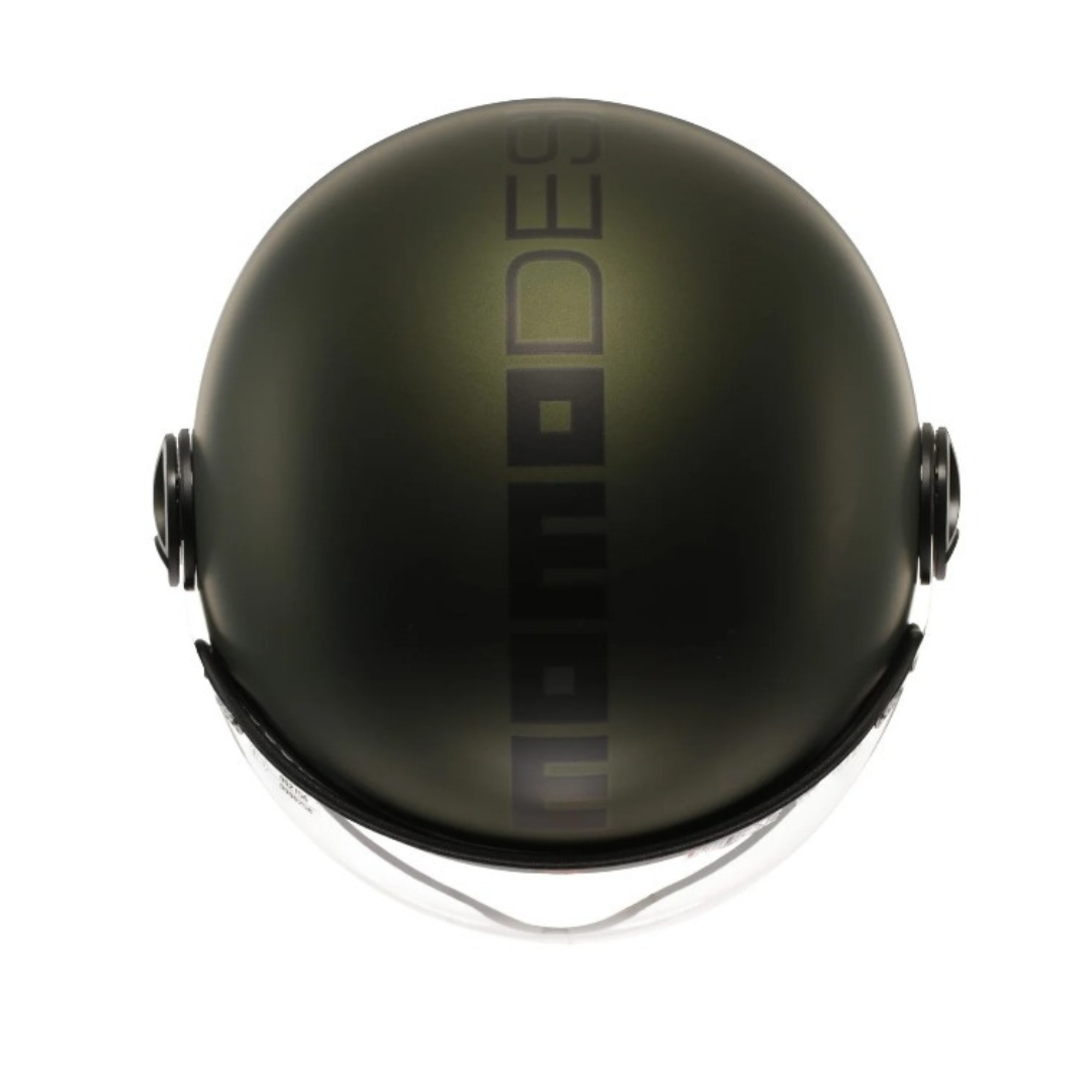Casco Jet MomoDesign - Fgtr Evo - Mono Opaco Verde Nero