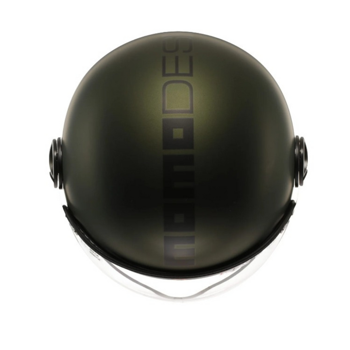 Casco Jet MomoDesign - Fgtr Evo - Mono Opaco Verde Nero