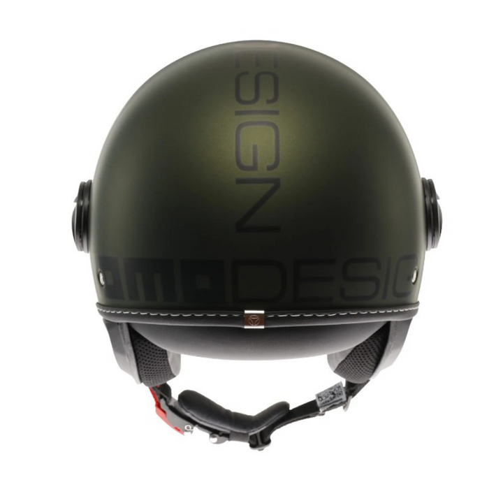 Casco Jet MomoDesign - Fgtr Evo - Mono Opaco Verde Nero