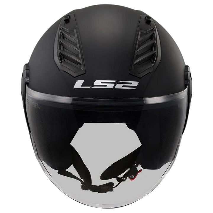 Casco Jet LS2 Airflow II - Nero Opaco