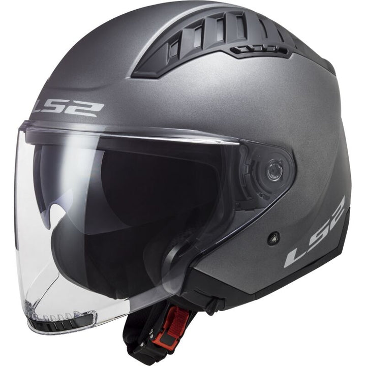 Casco Jet LS2 Copter II - Titanio Opaco