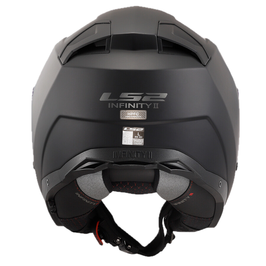 Casco Jet LS2 Infinity II - Nero Opaco