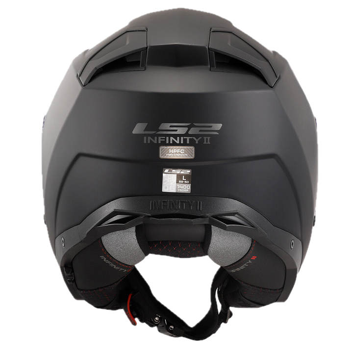 Casco Jet LS2 Infinity II - Nero Opaco