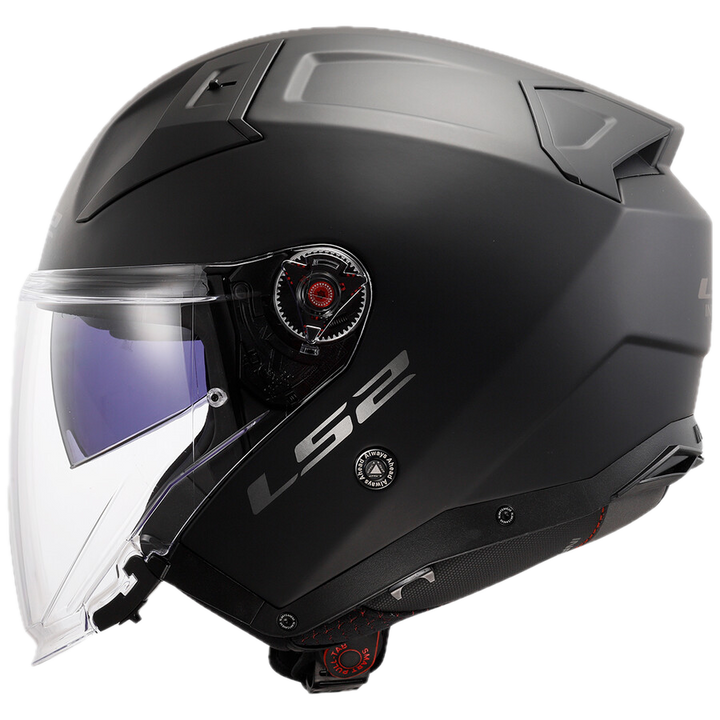 Casco Jet LS2 Infinity II - Nero Opaco