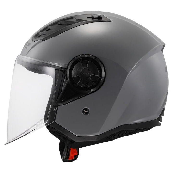 Casco Jet LS2 Airflow II - Grigio Nardo Lucido