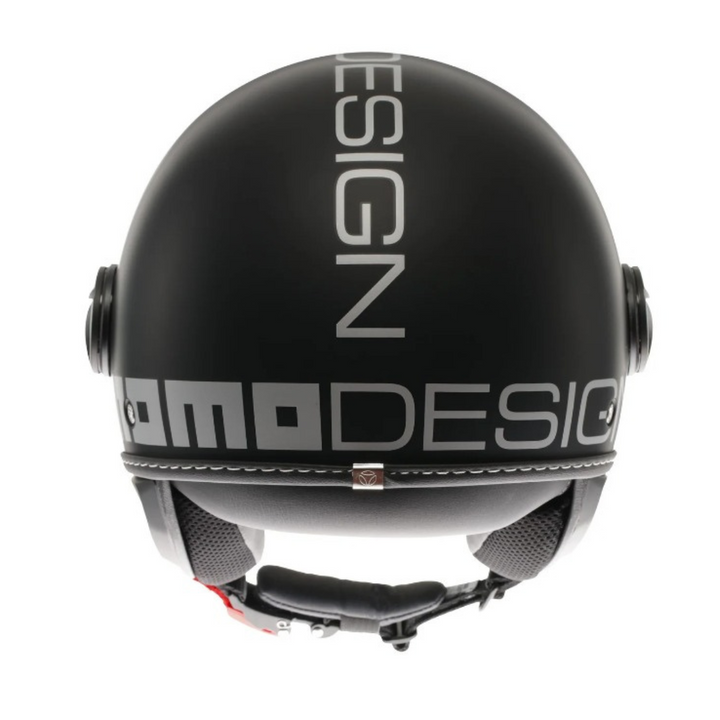 Casco Jet MomoDesign - Fgtr Evo - Mono Opaco Nero Argento