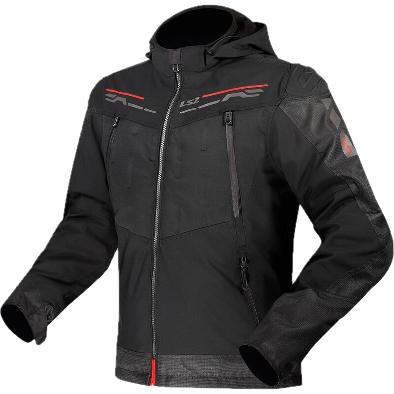Giubbotto Moto Tecnico Sportivo LS2 Zirconium Man Nero