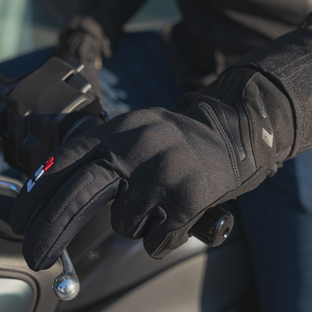 Guanti Moto LS2 Jet II Nero Giallo Fluo