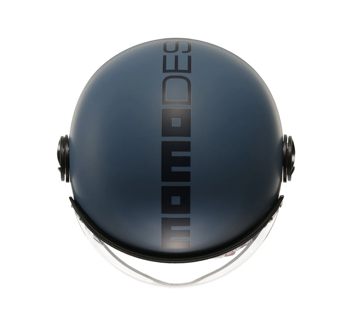 Casco Jet MomoDesign - Fgtr Classic - Mono Opaco Dusty Blu