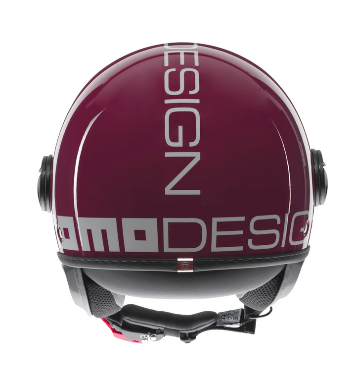 Casco Jet MomoDesign - Fgtr Classic - Candy Prugna Bianco