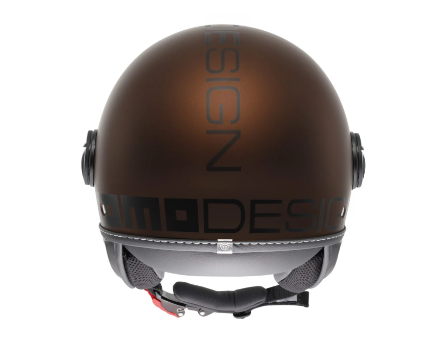 Casco Jet MomoDesign - Fgtr Evo - Mono Opaco Espresso, Black