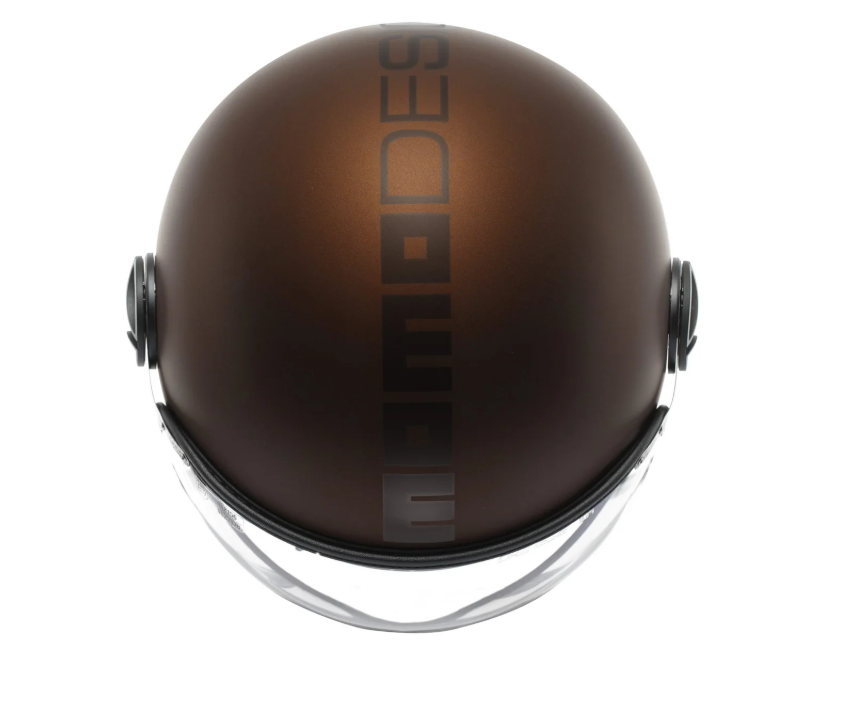 Casco Jet MomoDesign - Fgtr Evo - Mono Opaco Espresso, Black