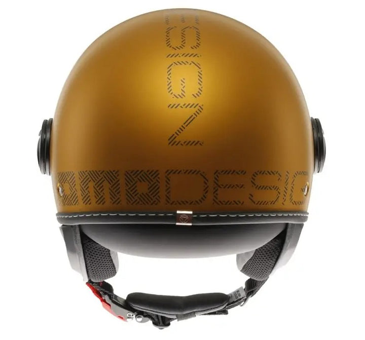 Casco Jet MomoDesign - Fgtr Evo - Hip Opaco Ocra Grigio