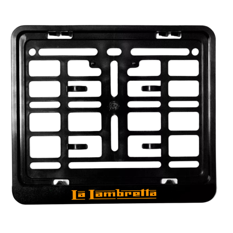 Portatarga Universale per Scooter e Moto - Formato Europeo (Targa Polacca) 125cc+ - 21x18 cm