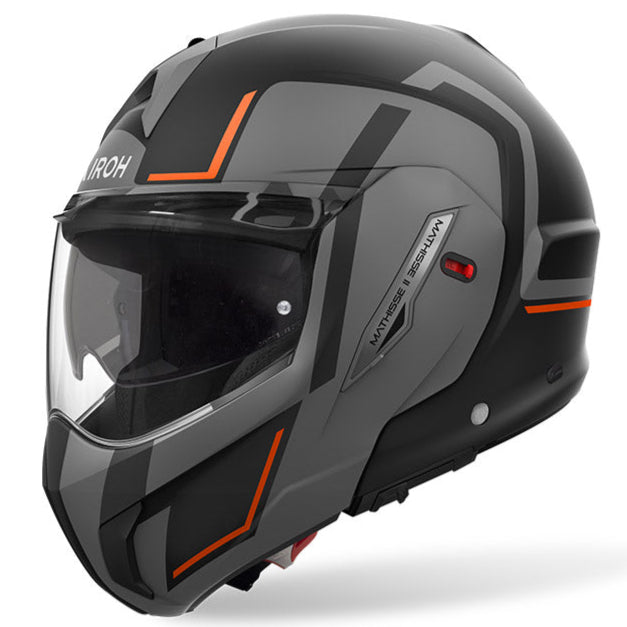 Casco Modulare Airoh - Mathisse II - Genius Arancione Opaco