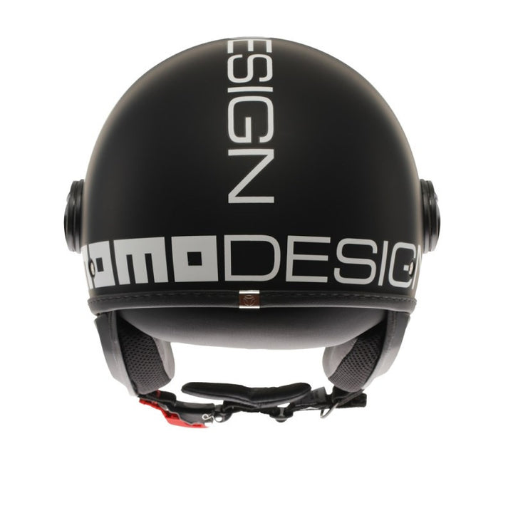 Casco Jet MomoDesign - Fgtr Classic - Mono Opaco Nero Bianco
