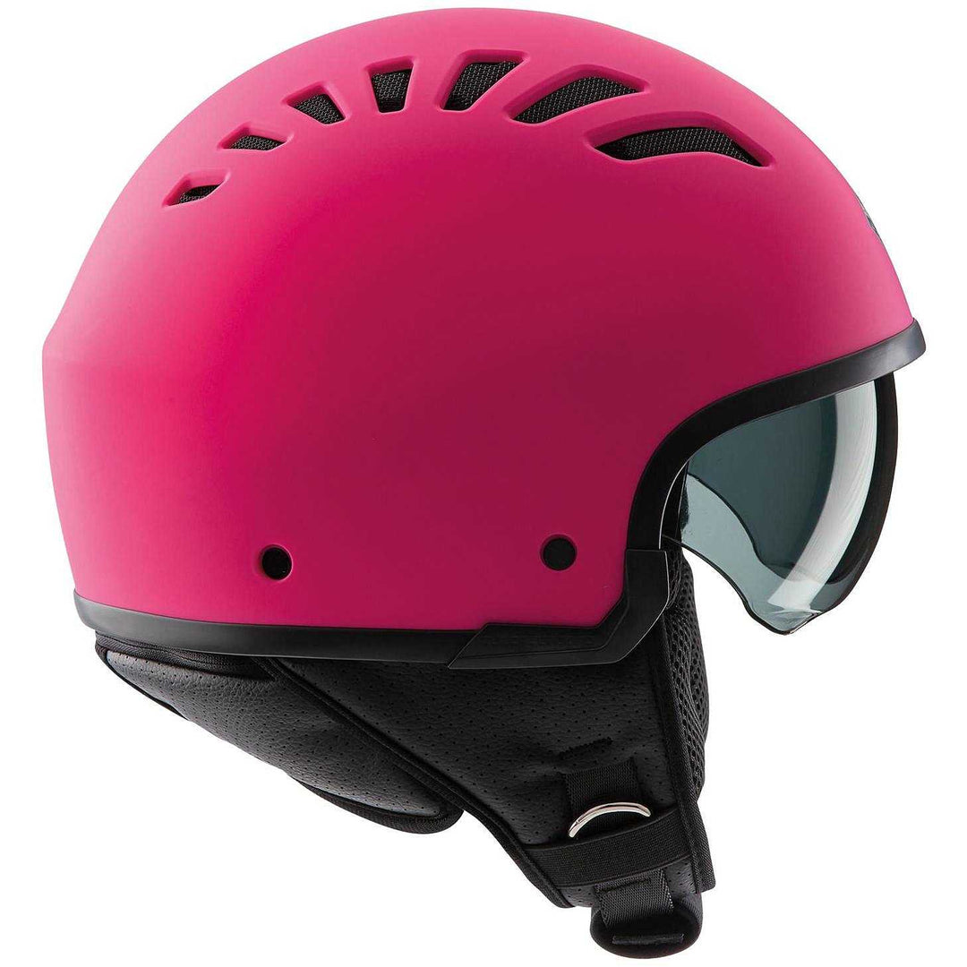 Casco Demi-Jet Tucano Urbano - El 'Fresh - Fucsia Opaco