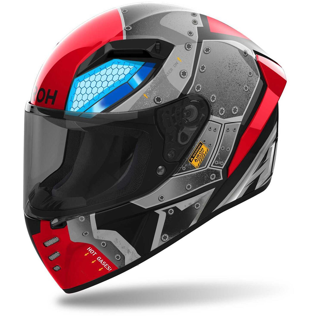 Casco Integrale Airoh - Connor Bot - Multicolore Lucido
