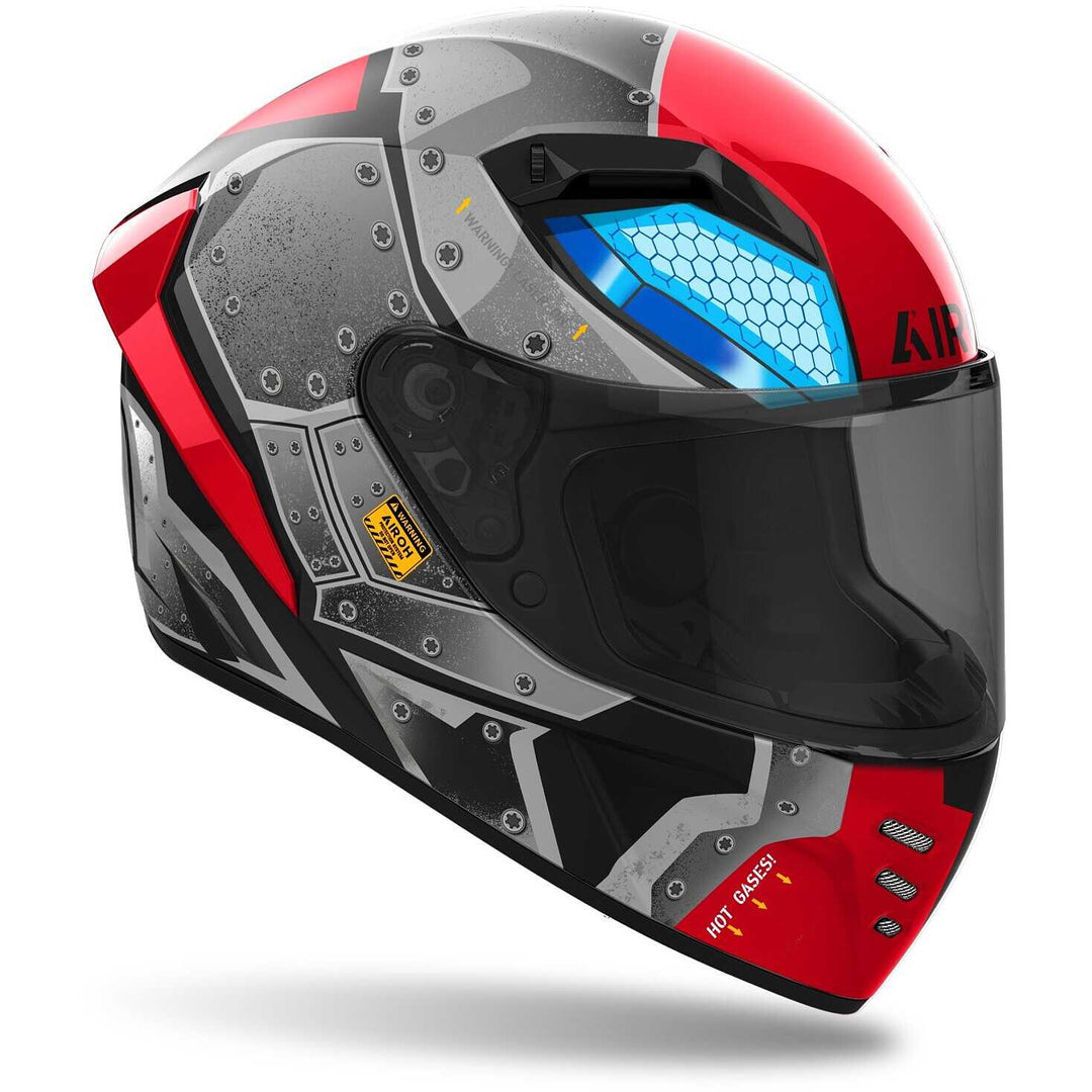 Casco Integrale Airoh - Connor Bot - Multicolore Lucido