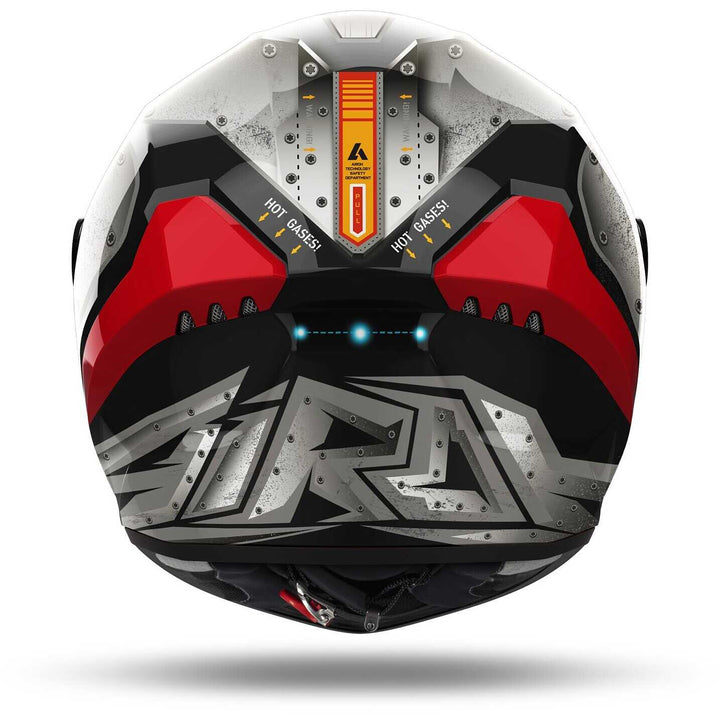 Casco Integrale Airoh - Connor Bot - Multicolore Lucido