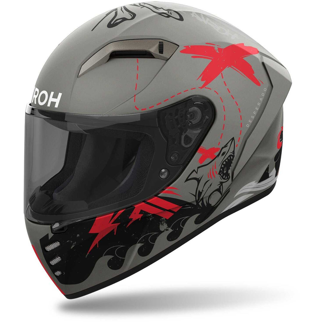 Casco Integrale Airoh - Connor Desperado - Arancio Opaco