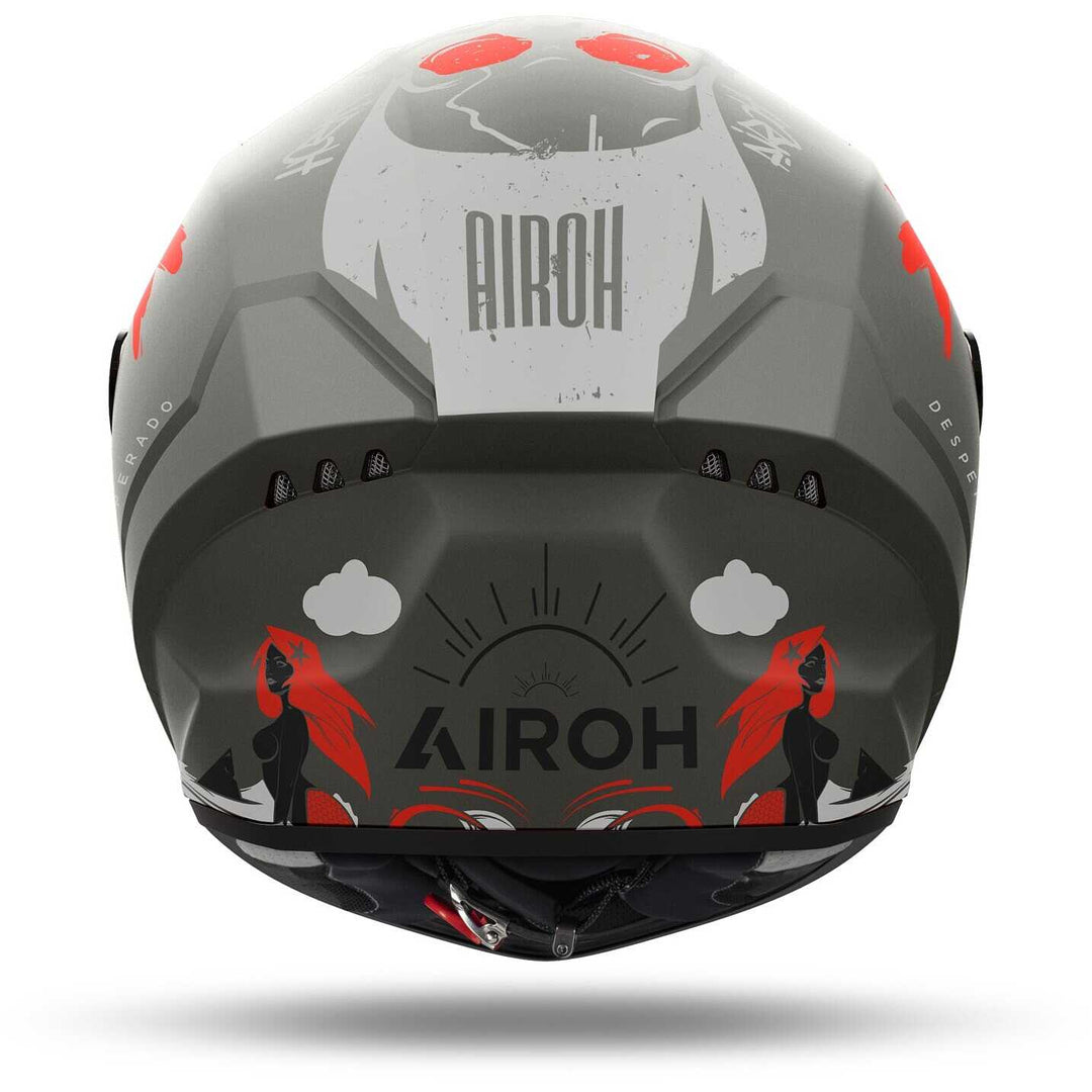 Casco Integrale Airoh - Connor Desperado - Arancio Opaco