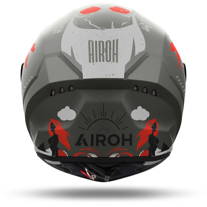 Casco Integrale Airoh - Connor Desperado - Arancio Opaco