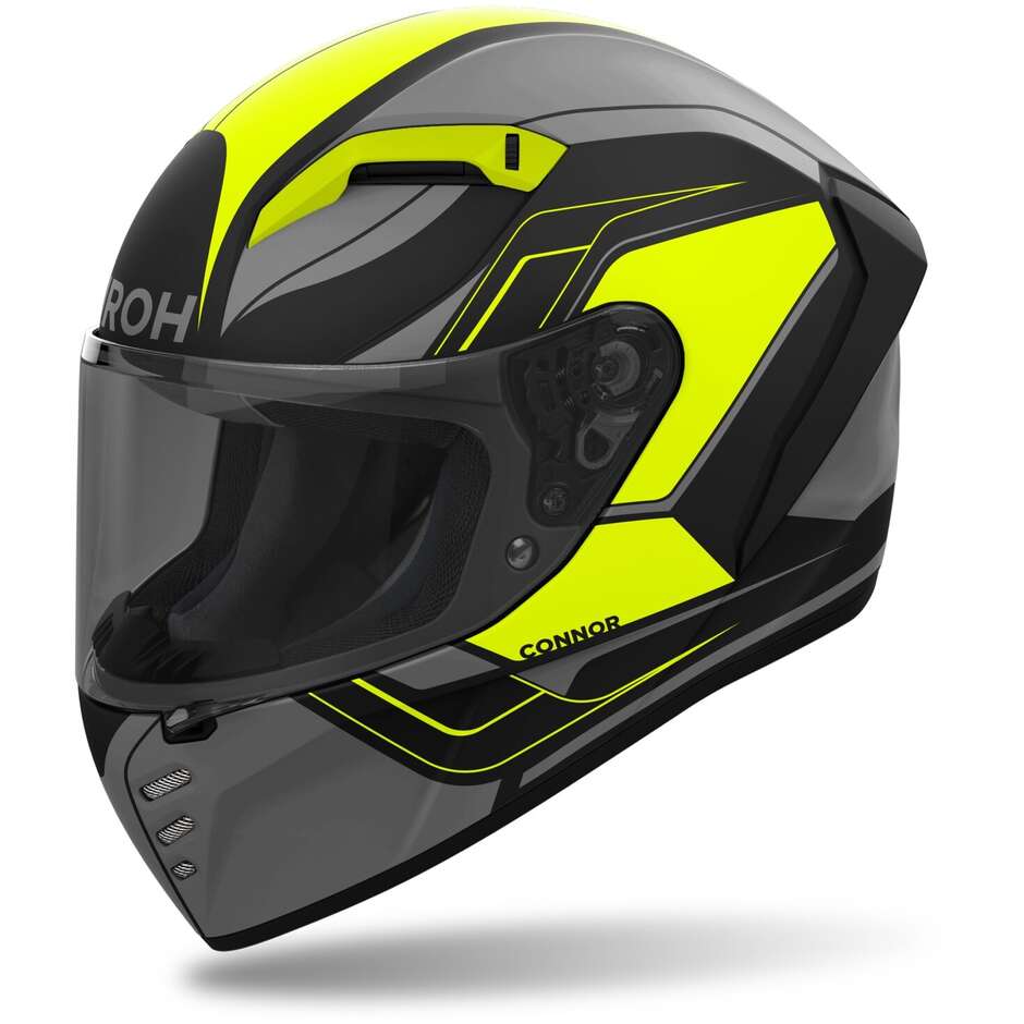 Casco Integrale Airoh - Connor Dunk - Giallo Opaco