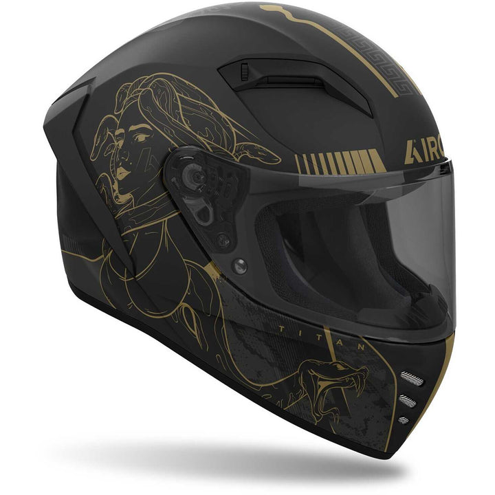 Casco Integrale Airoh - Connor Titan - Nero Opaco