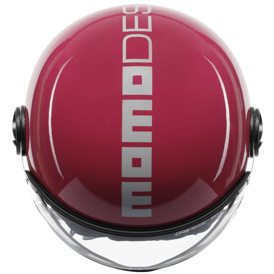 Casco Jet MomoDesign - Fgtr Classic - Candy Fucsia Bianco