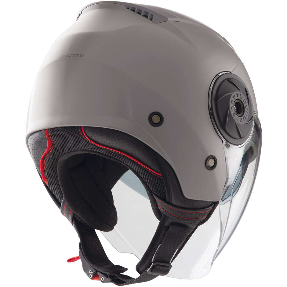 Casco Jet Tucano Urbano - El 'City - Grigio Moondust Opaco