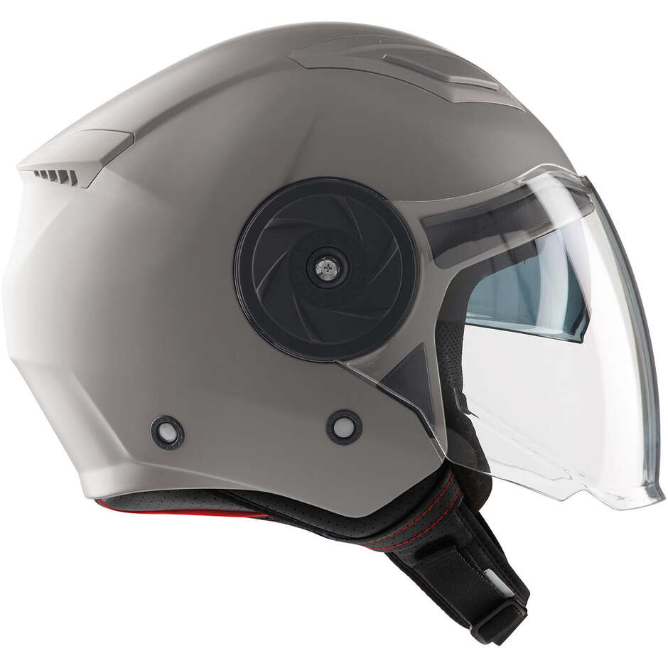 Casco Jet Tucano Urbano - El 'City - Grigio Moondust Opaco