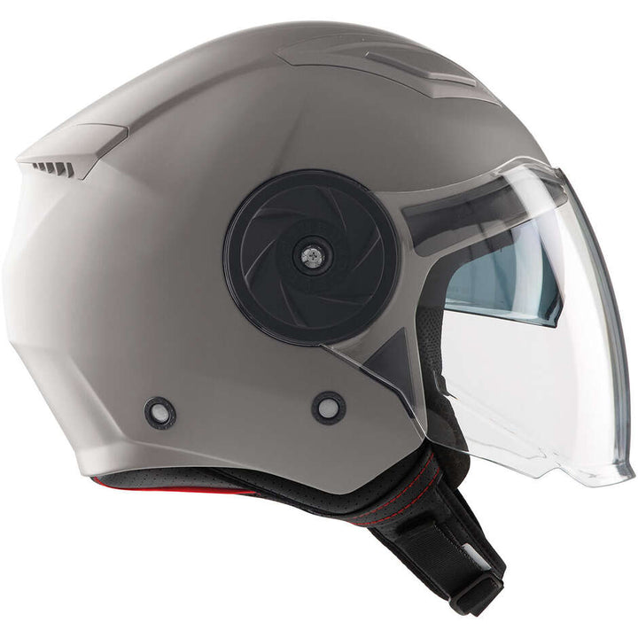 Casco Jet Tucano Urbano - El 'City - Grigio Moondust Opaco