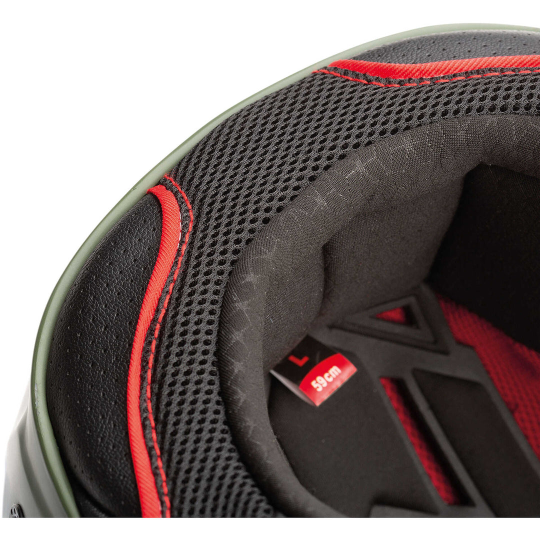 Casco Jet Tucano Urbano - El 'City - Verde Airborne Opaco