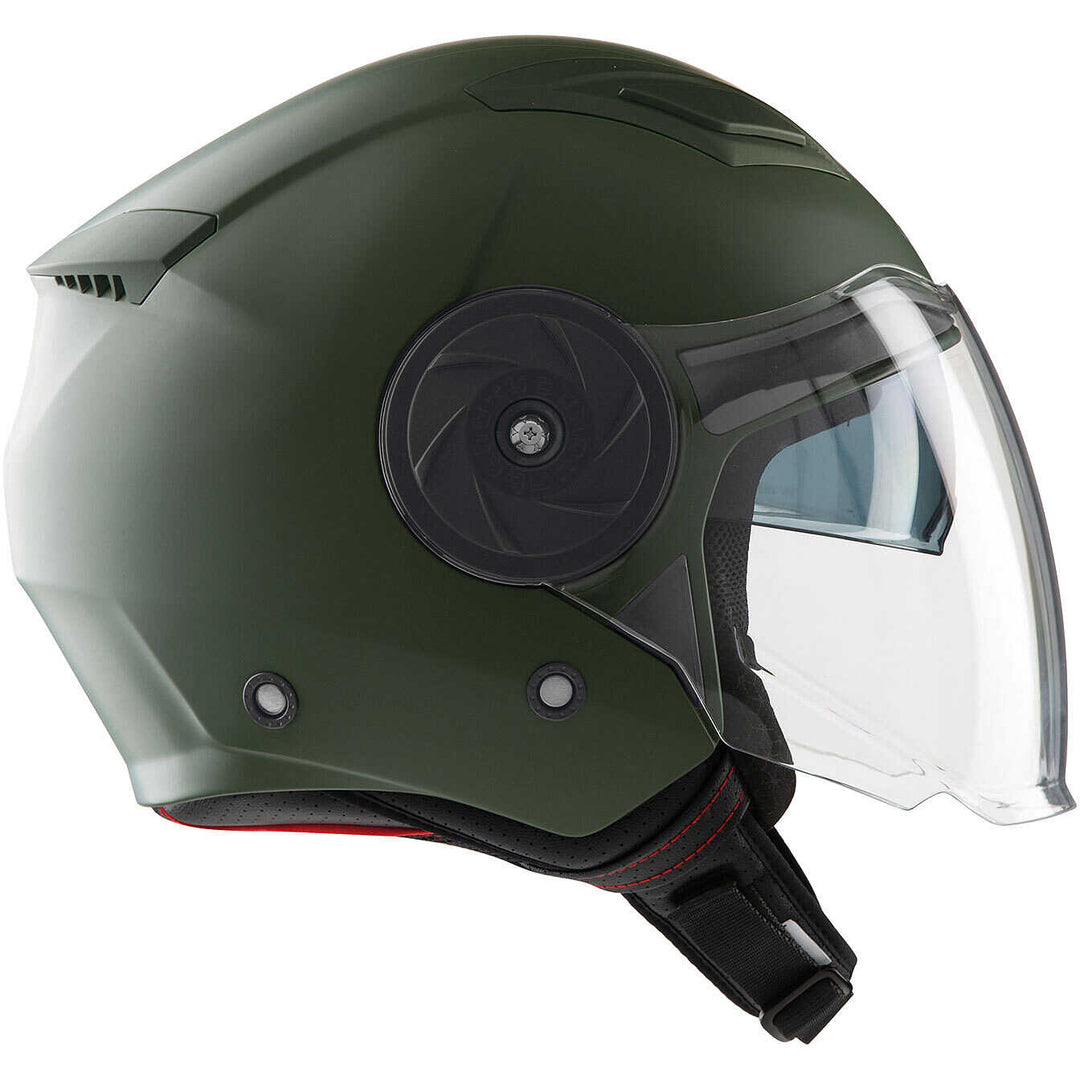 Casco Jet Tucano Urbano - El 'City - Verde Airborne Opaco