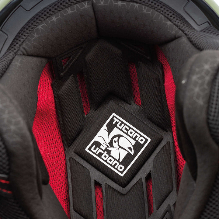 Casco Jet Tucano Urbano - El 'City - Verde Airborne Opaco