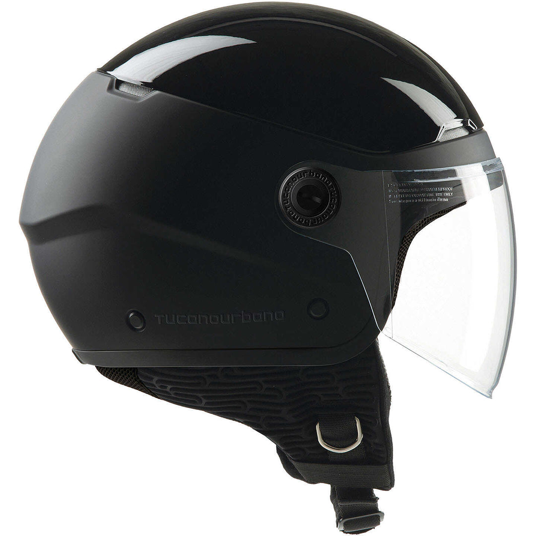 Casco Demi-Jet Tucano Urbano - El 'Pop - Grigio Carbone Opaco