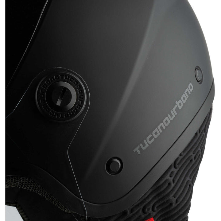 Casco Demi-Jet Tucano Urbano - El 'Pop - Grigio Carbone Opaco