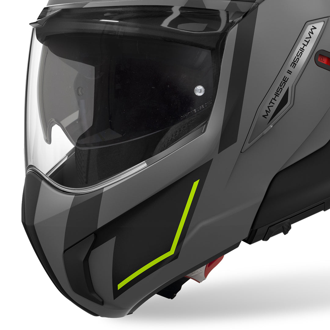 Casco Modulare Airoh - Mathisse II - Genius Giallo Opaco