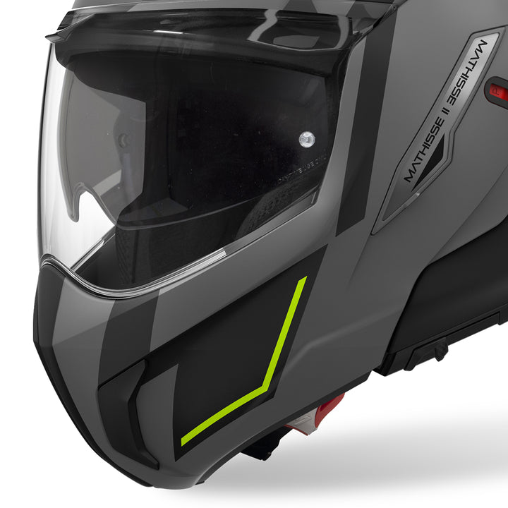 Casco Modulare Airoh - Mathisse II - Genius Giallo Opaco