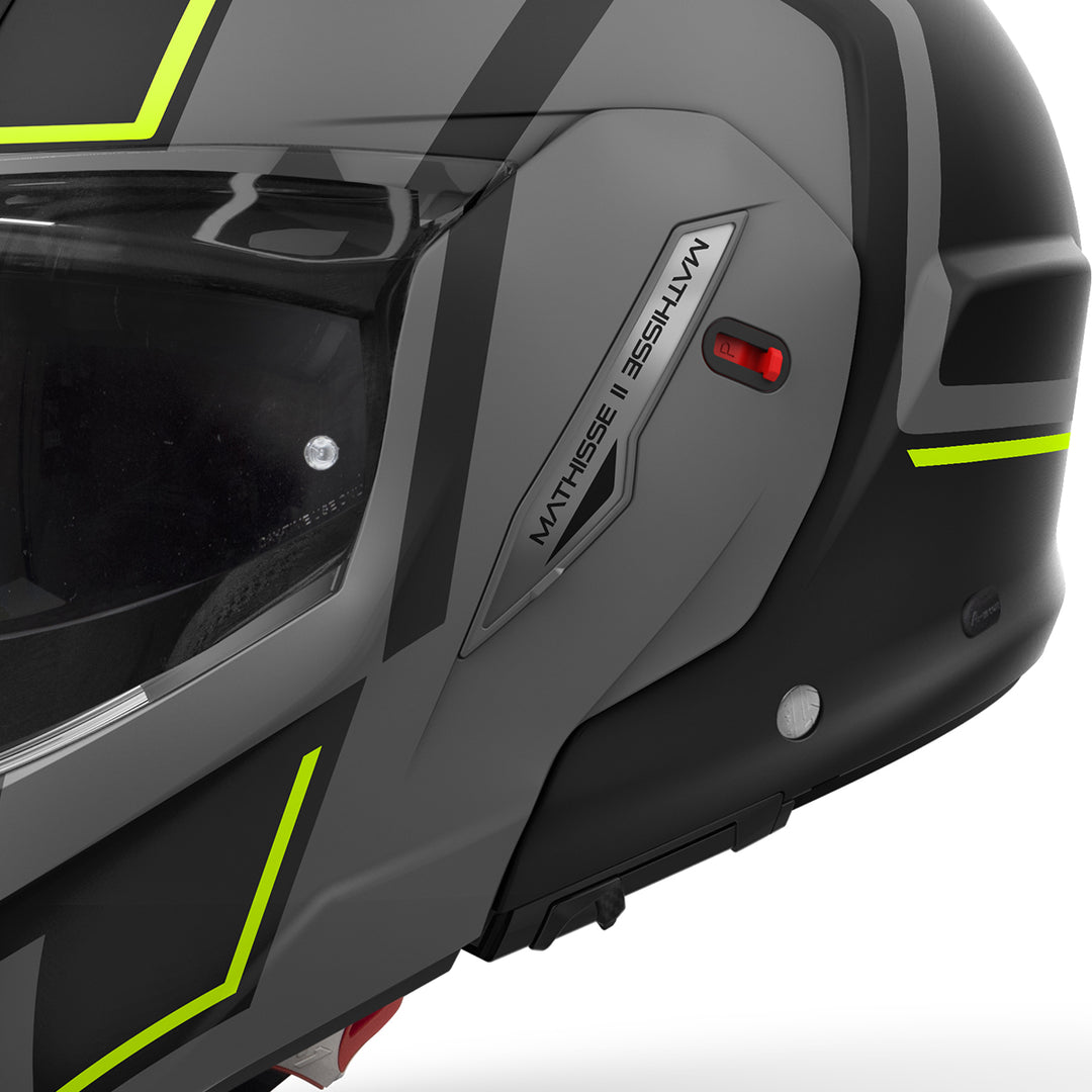 Casco Modulare Airoh - Mathisse II - Genius Giallo Opaco