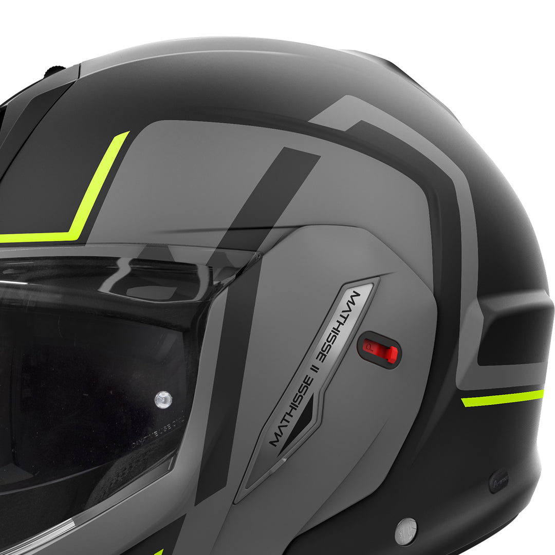Casco Modulare Airoh - Mathisse II - Genius Giallo Opaco