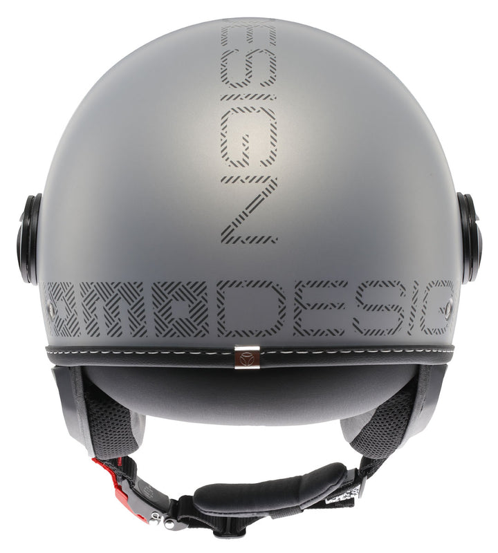 Casco Jet MomoDesign - Fgtr Evo - Hip Opaco Grigio Cerulean Grey