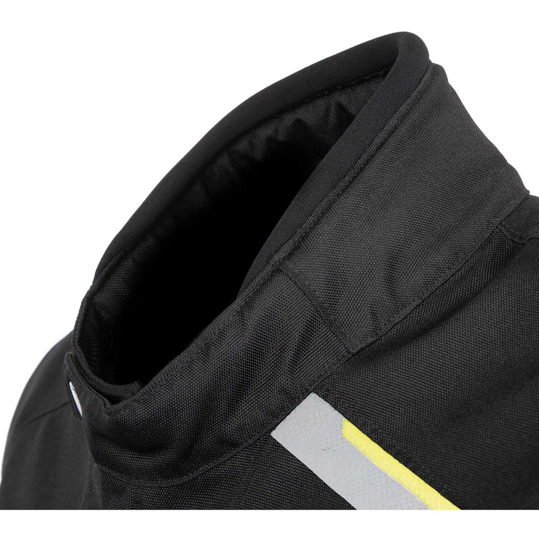 Giacca Texwork in Tessuto Nero Giallo Fluo Tucano Urbano